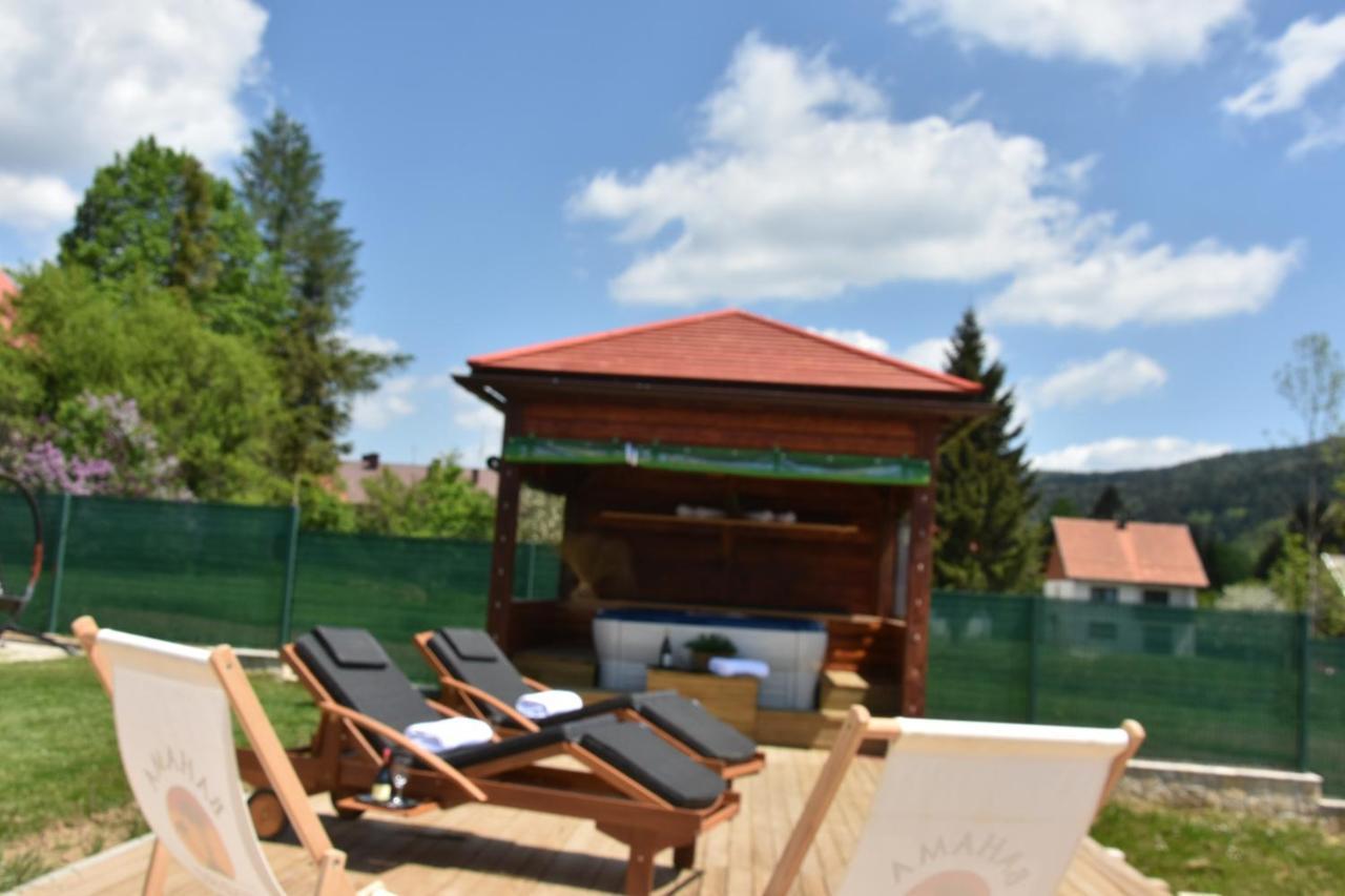 Apartments And Rooms Kod Eli Ravna Gora Bagian luar foto